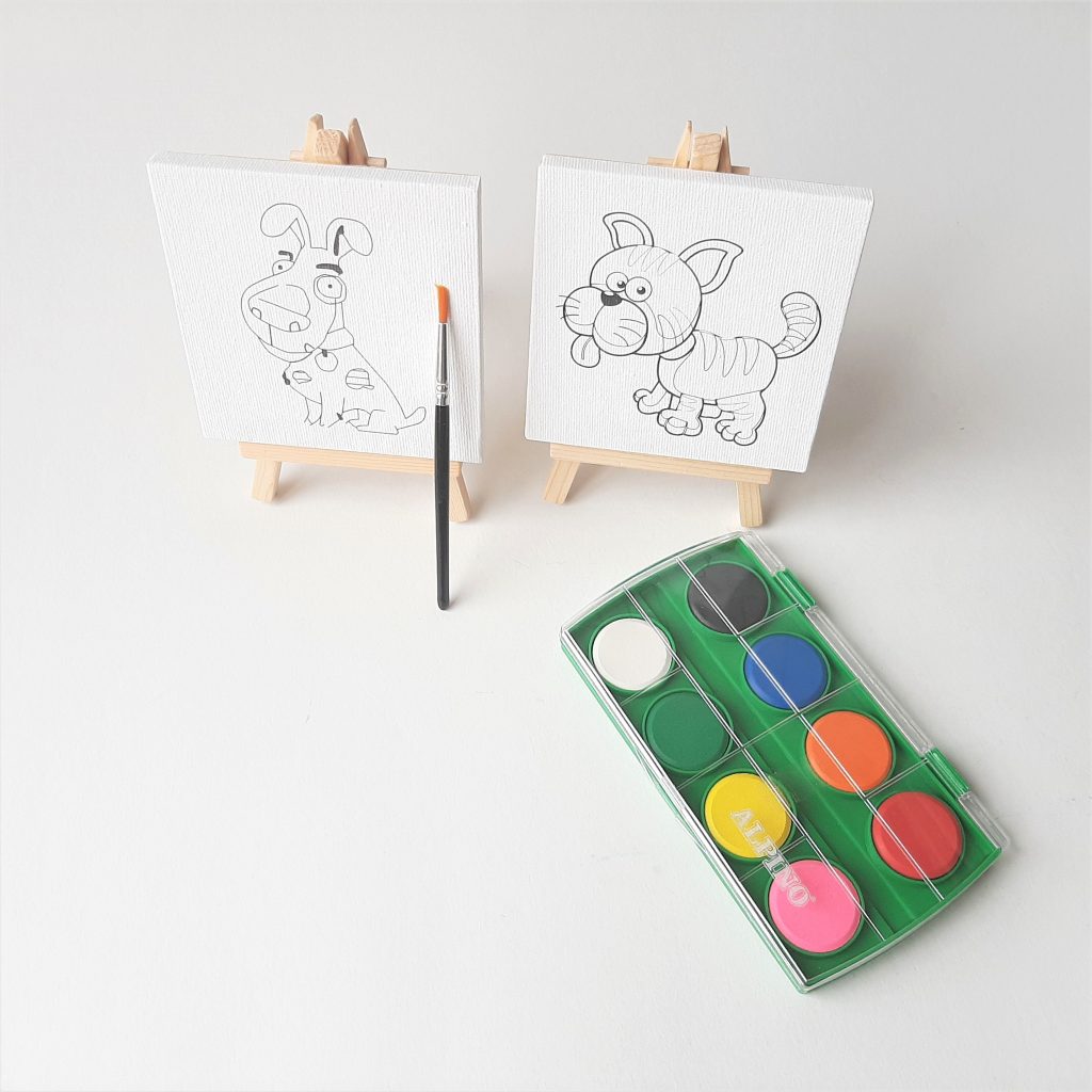 Set of Two Pictures to Paint PadaWorks