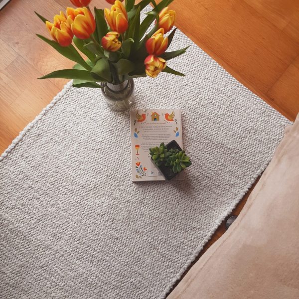 runner Pearl White 200cm