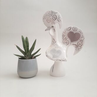 portuguese rooster silver