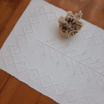 Small White Rug - 50x100cm - Knotted Rug