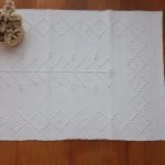 Small White Rug - 50x100cm - Knotted Rug