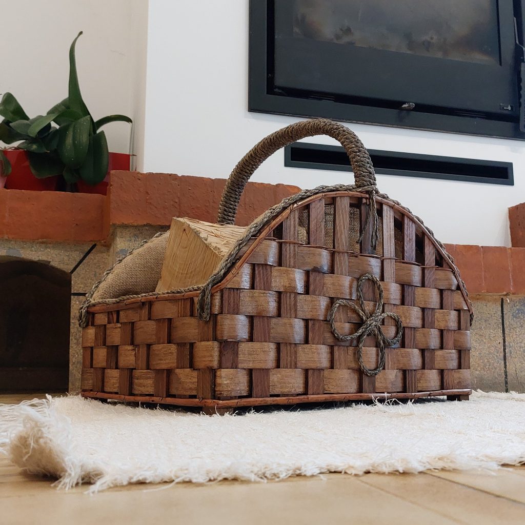 Firewood Basket With Handle PadaWorks