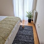 Medium Black and Grey Rug - 70x140cm - Ring Line Rug