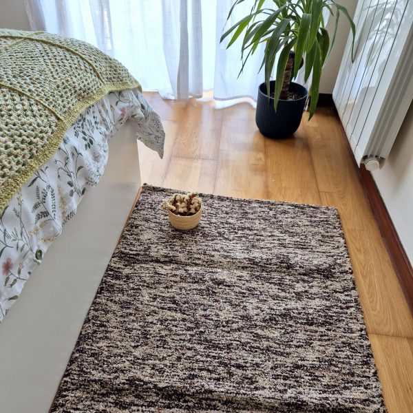 Medium Mixed Brown Rug - 70x140cm - Ring Line Rug