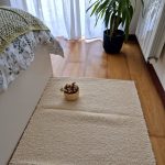 Medium Cream Rug - 70x140cm - Ring Line Rug