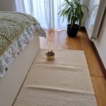 Medium Cream Rug - 70x140cm - Ring Line Rug