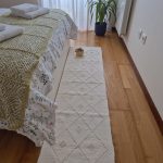 Long Cream Rug - 50x200cm - Knotted Rug