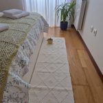 Long Cream Rug - 50x200cm - Knotted Rug