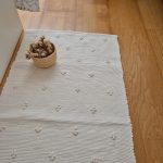 Long Runner Rug Cream - 50x200cm - Knotted Rug