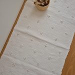 Long Runner Rug Cream - 50x200cm - Knotted Rug