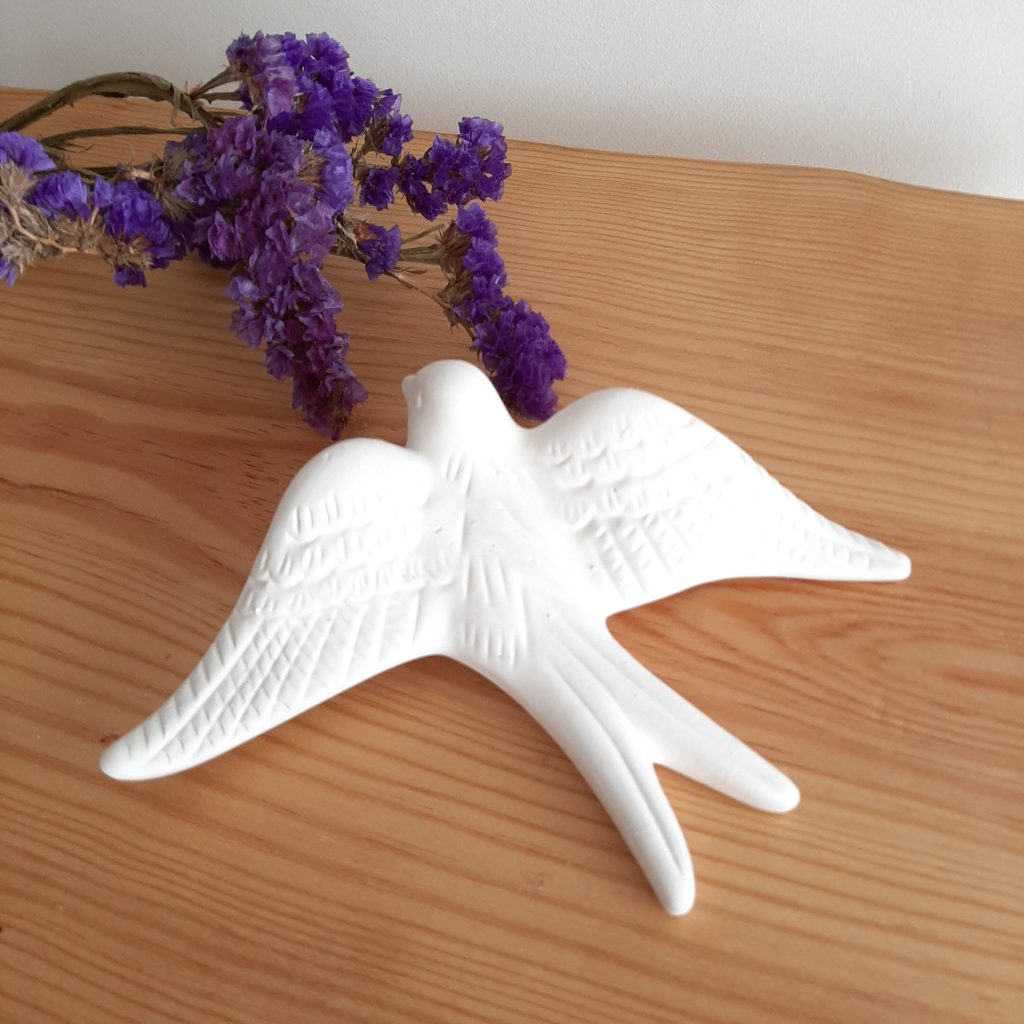 Ceramic Swallows To Paint PadaWorks