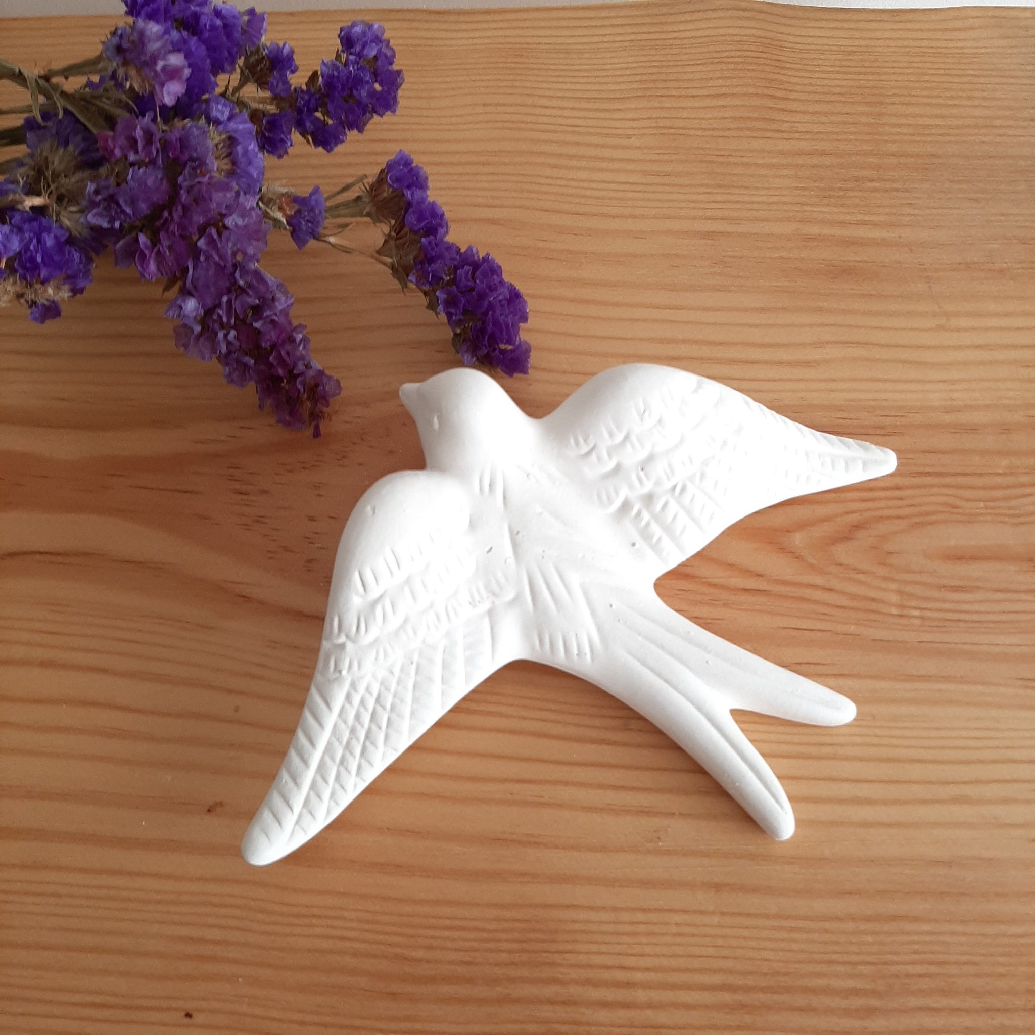 Ceramic Swallows To Paint PadaWorks