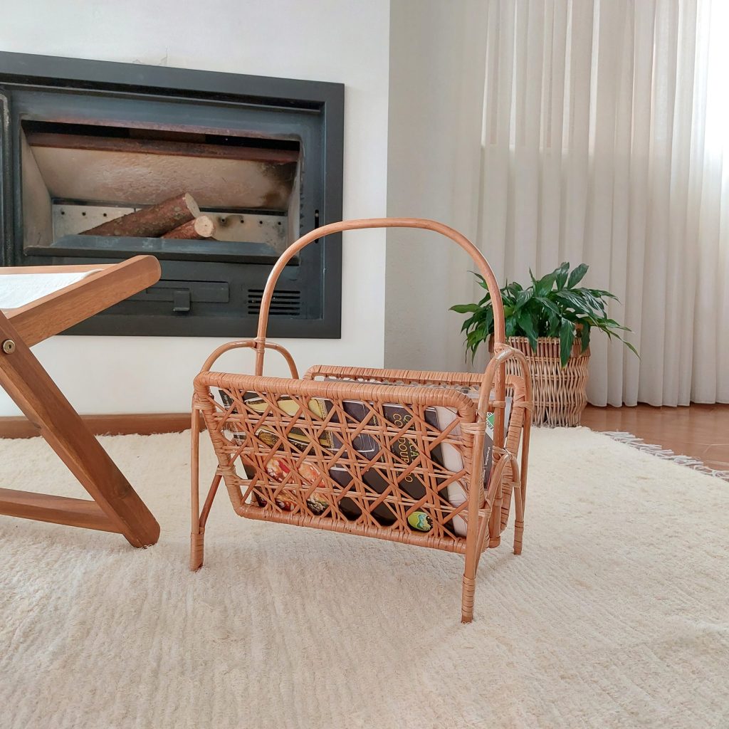Wicker Magazine Holder PadaWorks