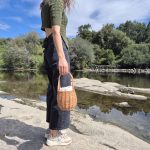 Wicker Bucket Bag