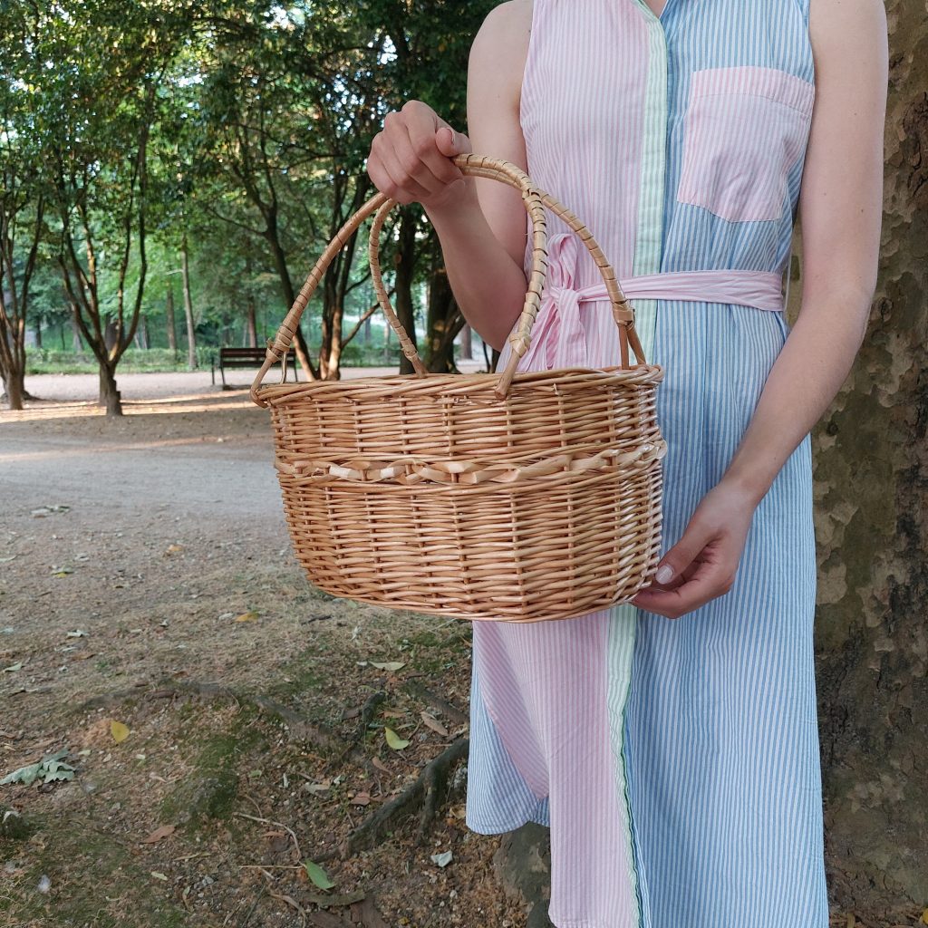 Wicker Market Basket PadaWorks