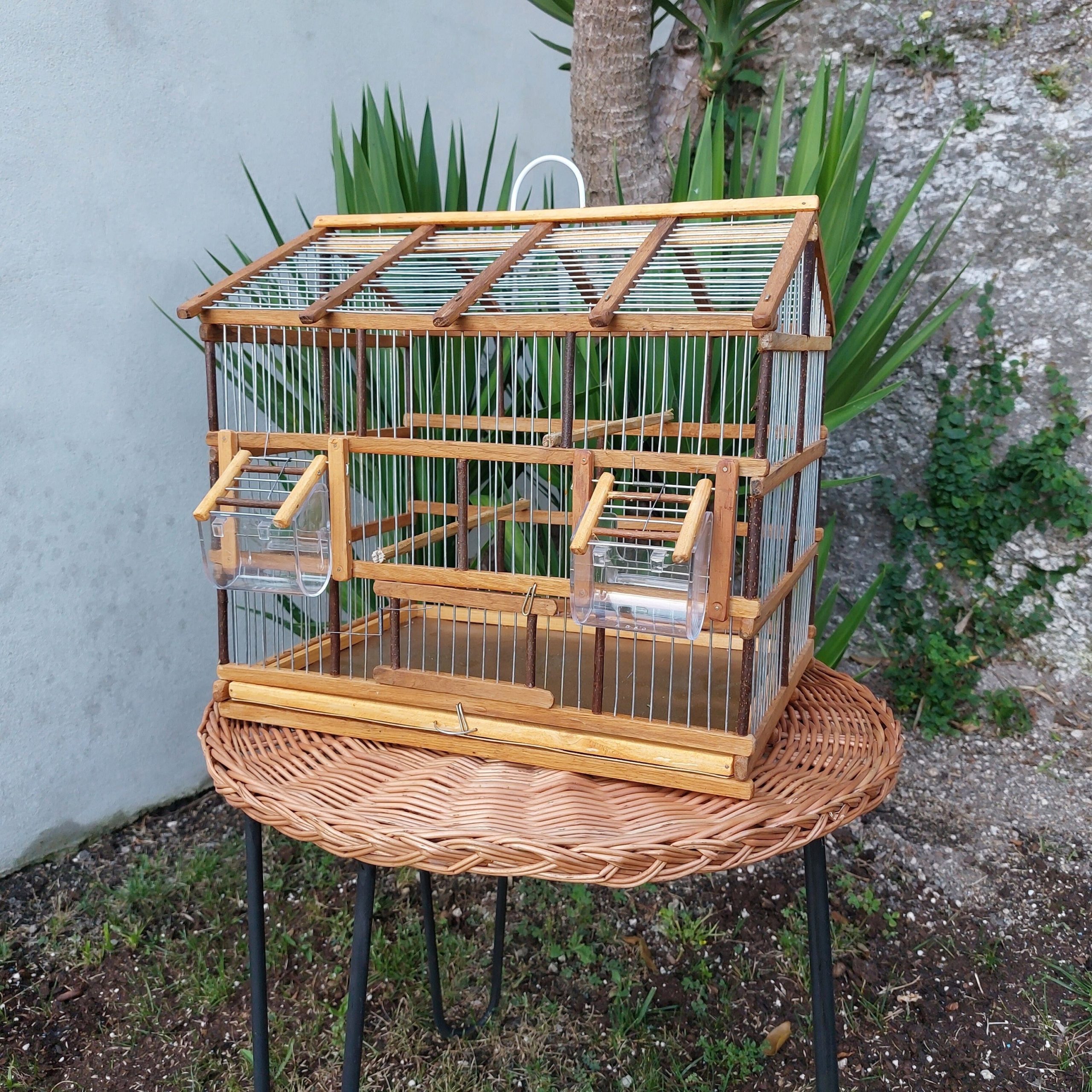 Bird Cage Natural wood PadaWorks