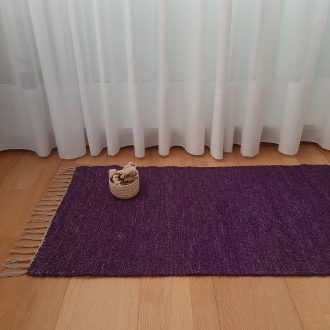 medium dark purple rug