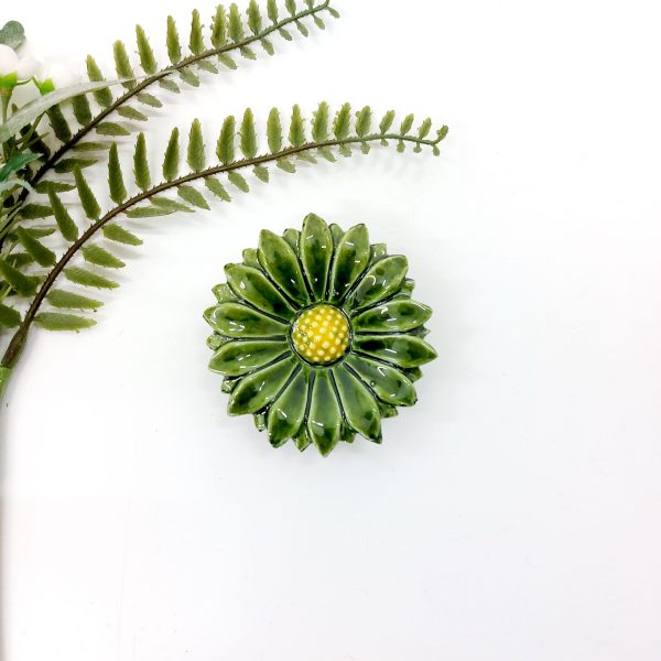 green flower
