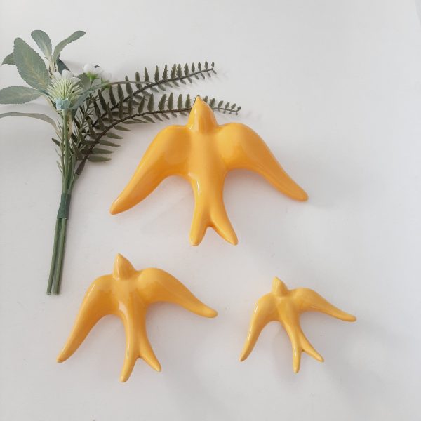 yellow swallows to hang