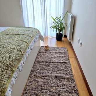 mixed brown rug