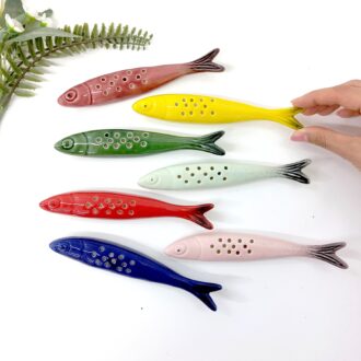 Ceramic Sardine Toothpick Holder