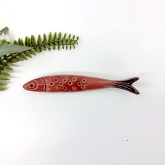 rouge pink toothpick holder