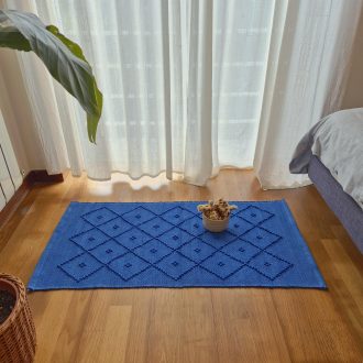 royal blue rug handwoven rug