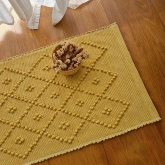 Mini Dark Yellow Rug