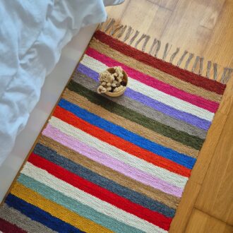 multicolor rug runner